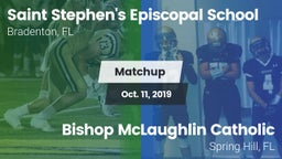 Matchup: Saint Episcopal vs. Bishop McLaughlin Catholic  2019