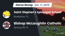 Recap: Saint Stephen's Episcopal School vs. Bishop McLaughlin Catholic  2019