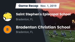 Recap: Saint Stephen's Episcopal School vs. Bradenton Christian School 2019
