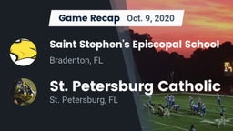 Recap: Saint Stephen's Episcopal School vs. St. Petersburg Catholic  2020