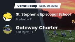 Recap: St. Stephen's Episcopal School vs. Gateway Charter  2022