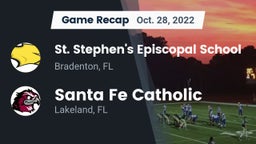 Recap: St. Stephen's Episcopal School vs. Santa Fe Catholic  2022