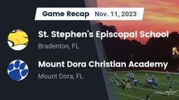 Recap: St. Stephen's Episcopal School vs. Mount Dora Christian Academy 2023