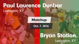 Matchup: Dunbar vs. Bryan Station  2016