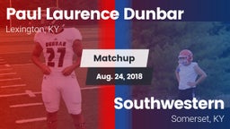 Matchup: Dunbar vs. Southwestern  2018