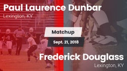 Matchup: Dunbar vs. Frederick Douglass 2018