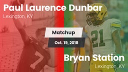 Matchup: Dunbar vs. Bryan Station  2018