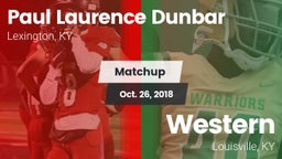 Matchup: Dunbar vs. Western  2018