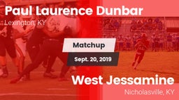 Matchup: Dunbar vs. West Jessamine  2019