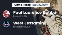 Recap: Paul Laurence Dunbar  vs. West Jessamine  2019