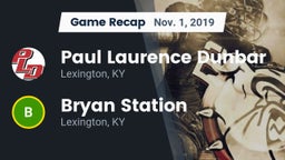 Recap: Paul Laurence Dunbar  vs. Bryan Station  2019