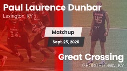 Matchup: Dunbar vs. Great Crossing  2020