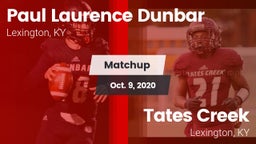 Matchup: Dunbar vs. Tates Creek  2020