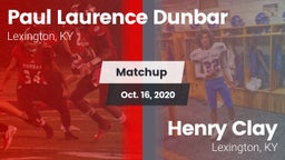 Matchup: Dunbar vs. Henry Clay  2020