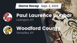Recap: Paul Laurence Dunbar  vs. Woodford County  2022