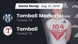 Recap: Tomball Memorial vs. Tomball  2018