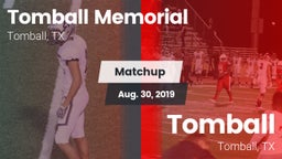 Matchup: Tomball Memorial vs. Tomball  2019