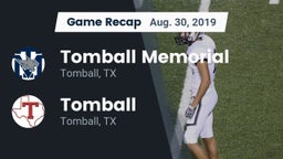 Recap: Tomball Memorial vs. Tomball  2019