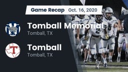 Recap: Tomball Memorial  vs. Tomball  2020