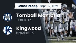 Recap: Tomball Memorial  vs. Kingwood  2021