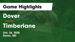 Dover  vs Timberlane  Game Highlights - Oct. 26, 2020