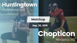 Matchup: Huntingtown High vs. Chopticon  2016