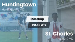 Matchup: Huntingtown High vs. St. Charles  2016