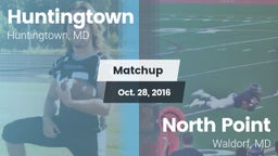 Matchup: Huntingtown High vs. North Point  2016