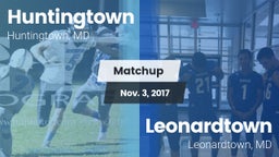 Matchup: Huntingtown High vs. Leonardtown  2017