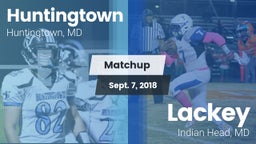 Matchup: Huntingtown High vs. Lackey  2018