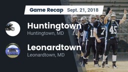 Recap: Huntingtown  vs. Leonardtown  2018