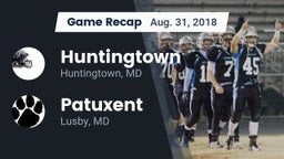 Recap: Huntingtown  vs. Patuxent  2018