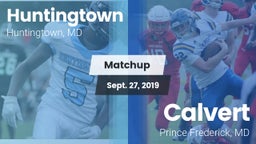 Matchup: Huntingtown High vs. Calvert  2019