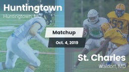 Matchup: Huntingtown High vs. St. Charles  2019
