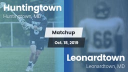 Matchup: Huntingtown High vs. Leonardtown  2019