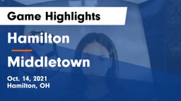 Hamilton  vs Middletown  Game Highlights - Oct. 14, 2021