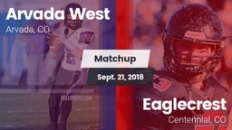 Matchup: Arvada West High vs. Eaglecrest  2018