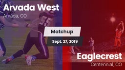 Matchup: Arvada West High vs. Eaglecrest  2019