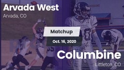 Matchup: Arvada West High vs. Columbine  2020