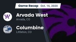 Recap: Arvada West  vs. Columbine  2020