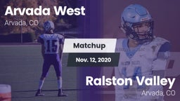 Matchup: Arvada West High vs. Ralston Valley  2020