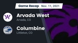 Recap: Arvada West  vs. Columbine  2021