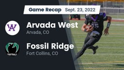 Recap: Arvada West  vs. Fossil Ridge  2022