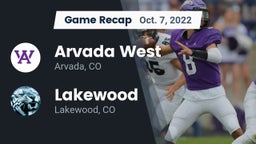 Recap: Arvada West  vs. Lakewood  2022