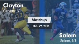 Matchup: Clayton  vs. Salem  2016