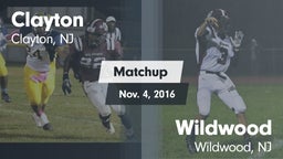 Matchup: Clayton  vs. Wildwood  2016