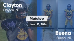 Matchup: Clayton  vs. Buena  2016