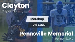 Matchup: Clayton  vs. Pennsville Memorial  2017