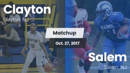 Matchup: Clayton  vs. Salem  2017