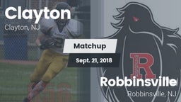 Matchup: Clayton  vs. Robbinsville  2018